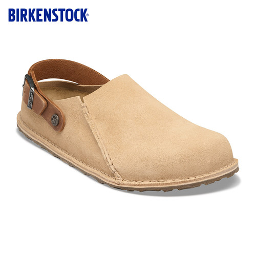 BIRKENSTOCK勃肯绒面革家居拖鞋