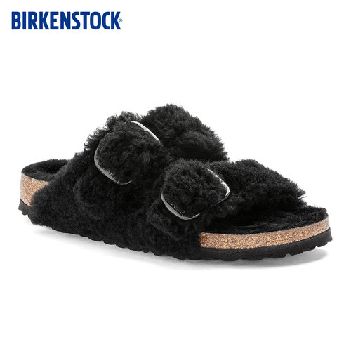 BIRKENSTOCK勃肯秋冬保暖毛毛鞋