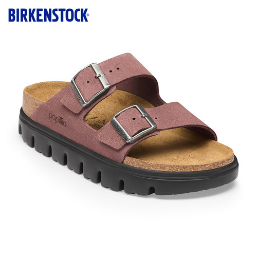 BIRKENSTOCK勃肯厚底双带拖鞋