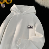 LT03*P45华棉美式潮牌刺绣连帽卫衣男宽松春秋季休闲百搭情侣上衣，男装卫衣，星座414A（原B215）