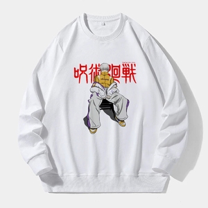5012* 咒术回战联名卫衣五条悟动漫周边日系卡通二次外套男图片