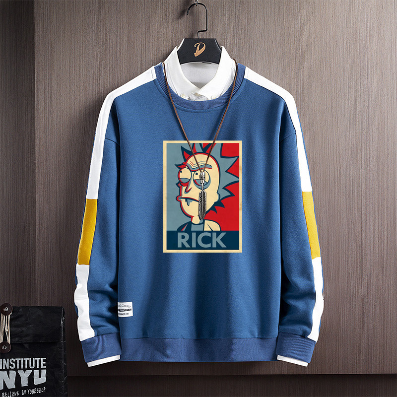 Y116*rickandmorty联名卫衣男潮牌潮流瑞克和莫蒂周边秋季外套,男装卫衣,星座414A（原B215）