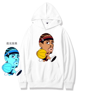 W12*P30连帽卫衣男潮流ins秋季篮球运动宽松大码外套青少年上衣服图片