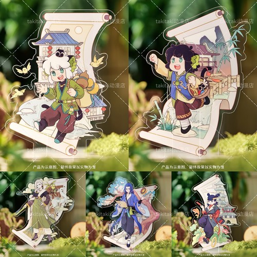 正版《罗小黑战记2》寻踪系列动漫周边 吧唧亚克力挂饰盲盒