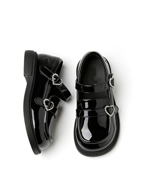 ABC童鞋女童2026春季皮鞋新款时尚百搭儿童休闲软底舒适学院单鞋