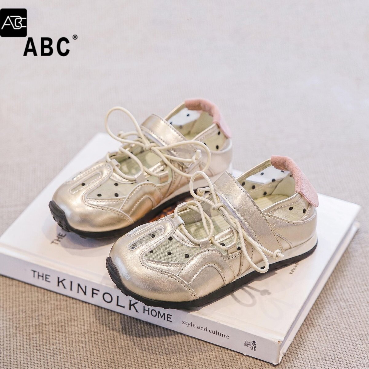 ABC女童夏季芭蕾风玛丽珍凉鞋图片