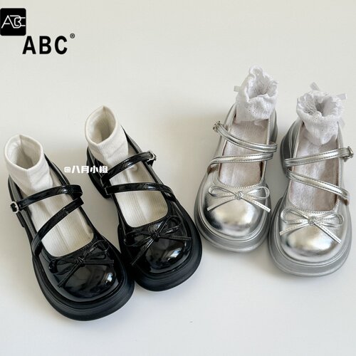 ABC女童玛丽珍软底皮鞋秋款