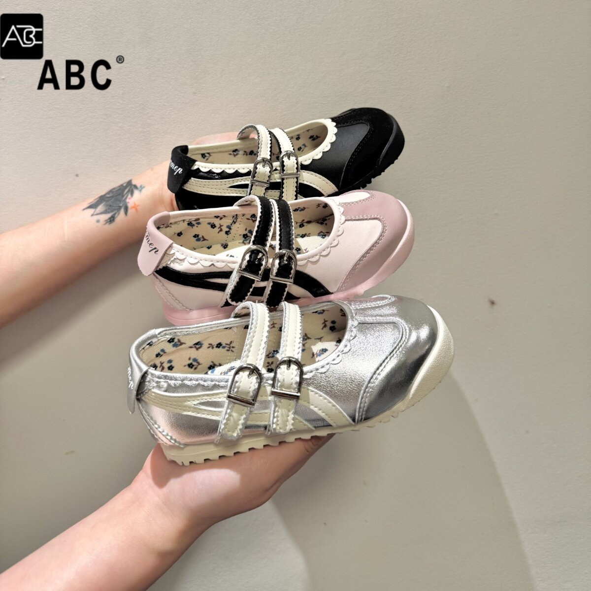 ABC女童夏季新款玛丽珍软底鞋图片