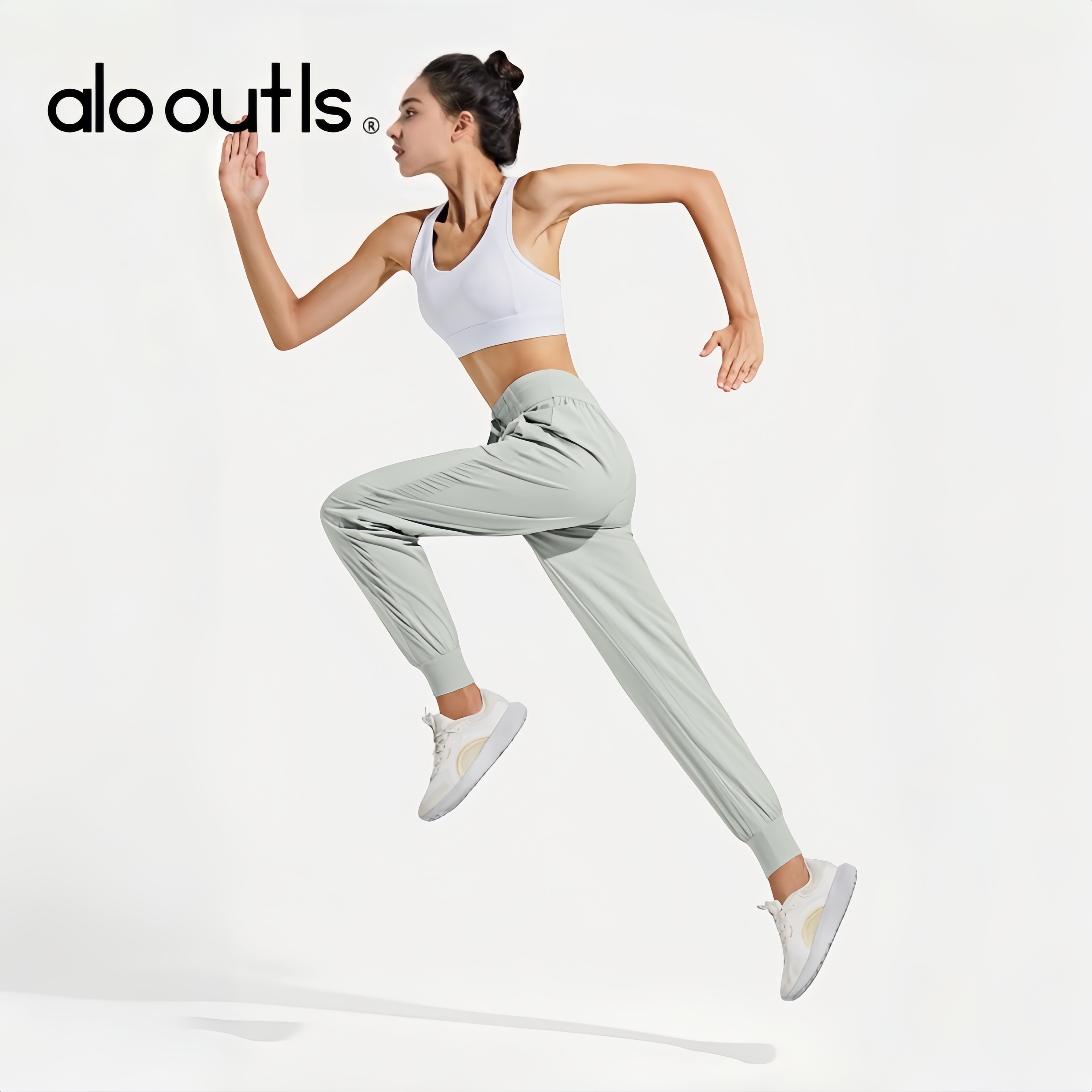Alo束腿瑜伽裤显瘦透气
