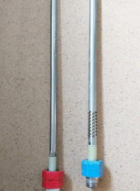 适用威博/万家乐/华帝电热水器冷热4分红蓝色防电墙隔电漏水螺丝