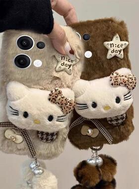 适用oppoReno14pro手机壳Reno13pro/Reno12pro/Reno11pro秋冬Reno10pro+毛绒Reno9pro+潮Reno8pro+新款PKZ110