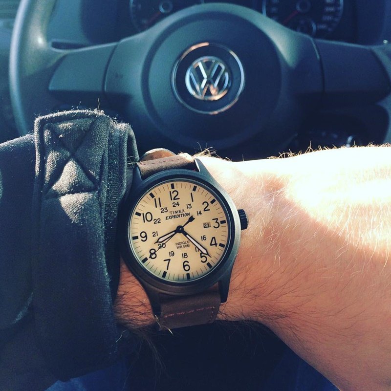 timex 天美时手表男户外休闲夜光防水正品石英表学生男表 t49963