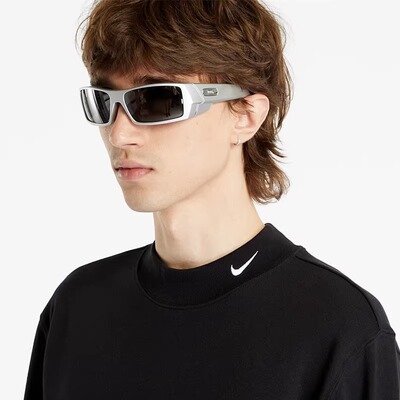欧克利Oakley银色方形太阳镜墨镜