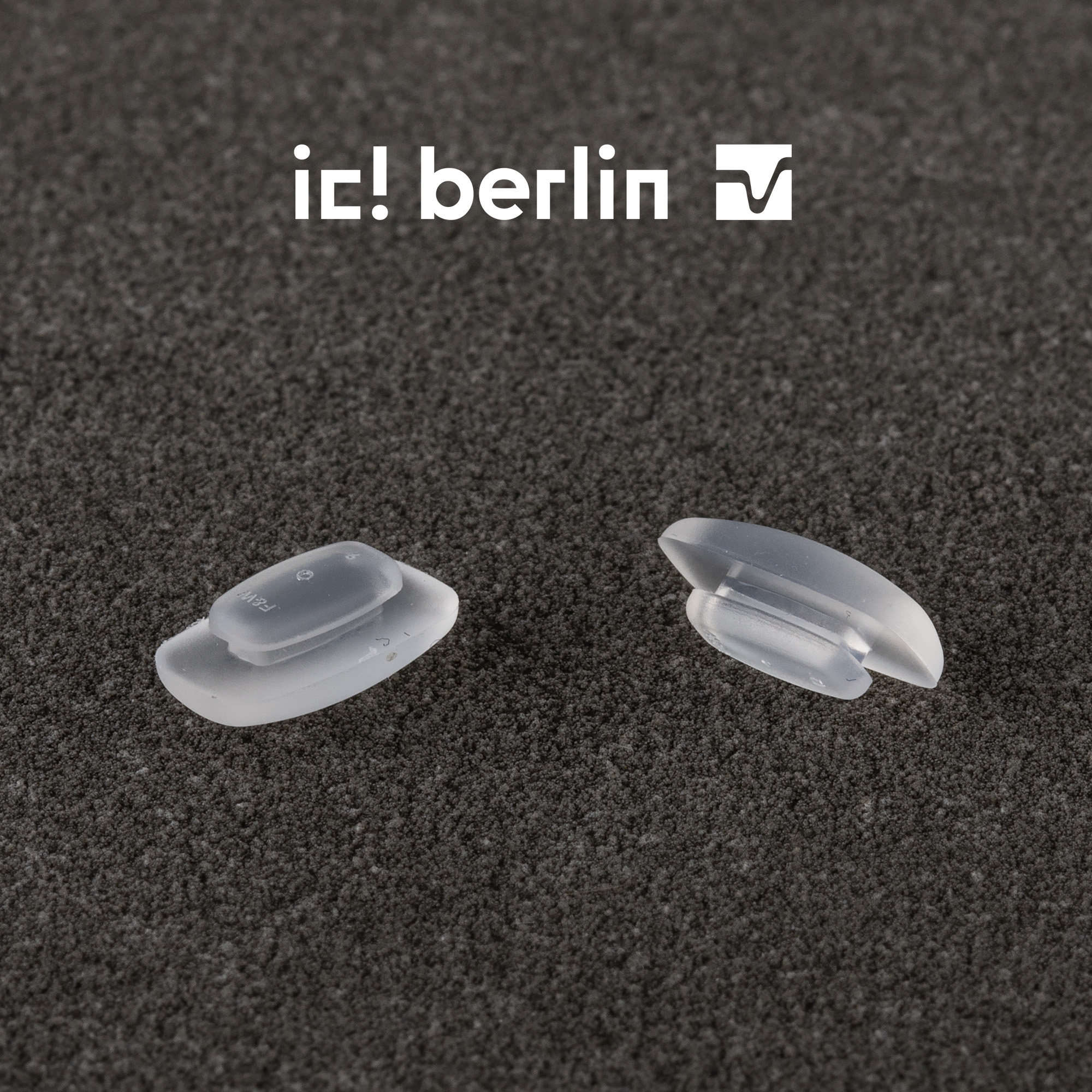 ic!berlin眼镜框架塑料硅胶鼻梁