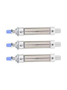 亚德客小型迷你气动气缸不锈钢MA25X25X50X75X100X125X150X175i.