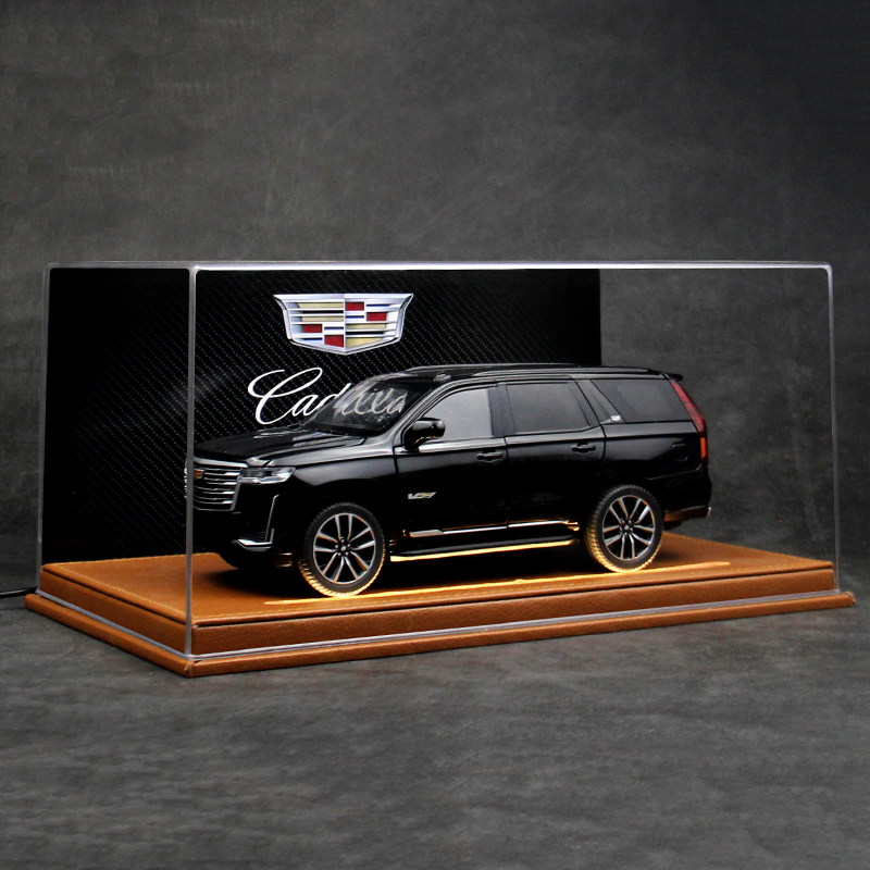 高级感仿真汽车模型灯光摆件