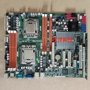 华硕ASUS Z8NA-D6双路1366针X58主板ATX版型游戏多开支持X5675