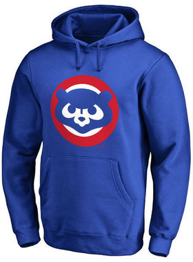 美职棒Cubs芝加哥小熊加绒卫衣套头连帽衫