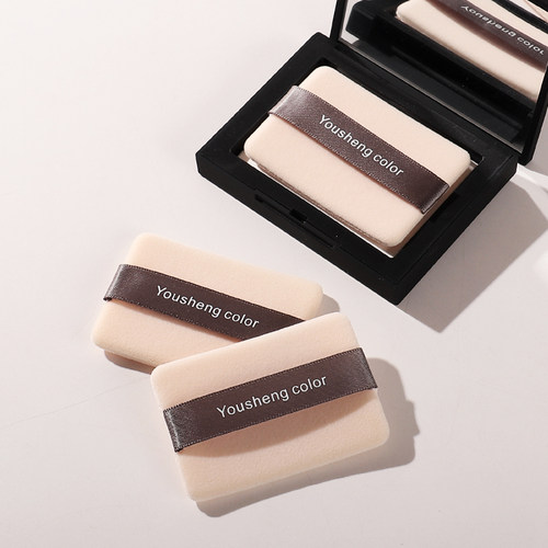 大白饼粉扑升级款植绒轻松取粉