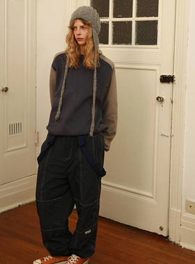 【新品现货包邮】NEATO逆光女装 中性复古背带裤滑雪裤里衬摇粒绒