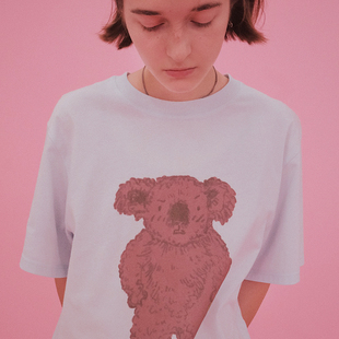 【新品9折包邮】NEATO逆光2025原创中性复古宽松显瘦短袖T恤女棉