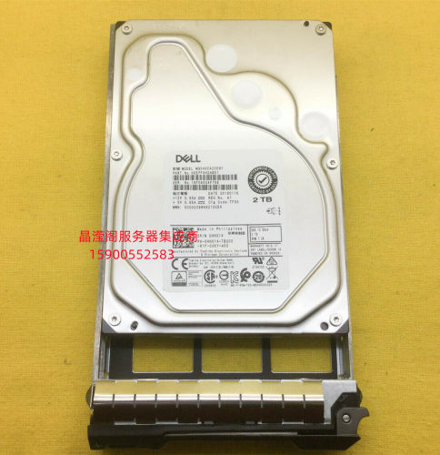 DELL 0HHX14 MG04SCA20ENY 2T SAS 7.2K 3.5 12G R730 R740 硬盘