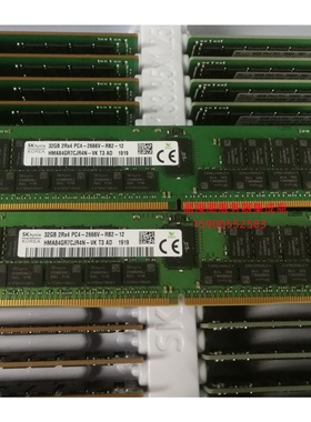 SKhynix HMA84GR7CJR4N-VK 32G 2RX4 PC4-2666V DDR4 ECC REG内存