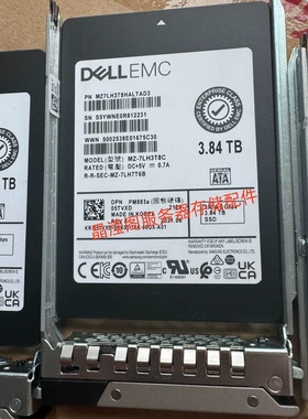 DELL R730xd R740xd R940xa R750xa R750xs 3.84T SATA 固态硬盘
