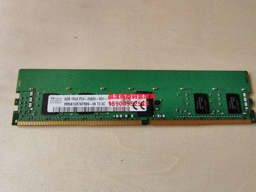 原装 RH5885 V3 RH5288 V3 RH5585 V3 8G DDR4 2666 ECC REG 内存
