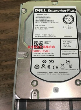 DELL PS6010 PS4000 PS4110 PS4210E 600G 15K 3.5寸 SAS EQ 硬盘