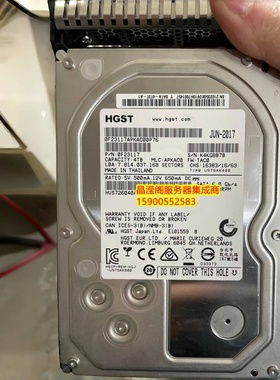 原装 02350XDV 4T 7.2K 3.5 SATA 128M OceanStor 9000 存储硬盘