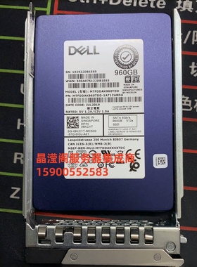 DELL 06KCYT 0CDC61 960G SATA SSD R740 R750读取密集型固态硬盘
