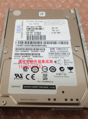 IBM 81Y9891 81Y9913 81Y9902 300G 15K 2.5 SAS DS3500 存储硬盘
