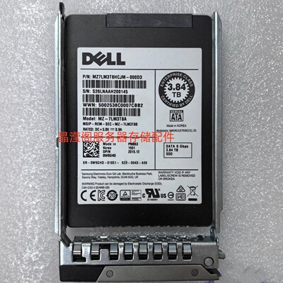 DELL R7525 R7515 R7425 R7415 R6515 R6525 3.84T SATA 固态硬盘