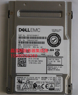 DELL 3.84T 12Gb SSD 固态 KPM6WRUG3T84 SAS 服务器硬盘 0FH1W9