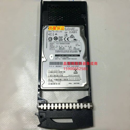NetApp X423A-R6 108-00222 00V7528 900G SAS DS2246 储存硬盘