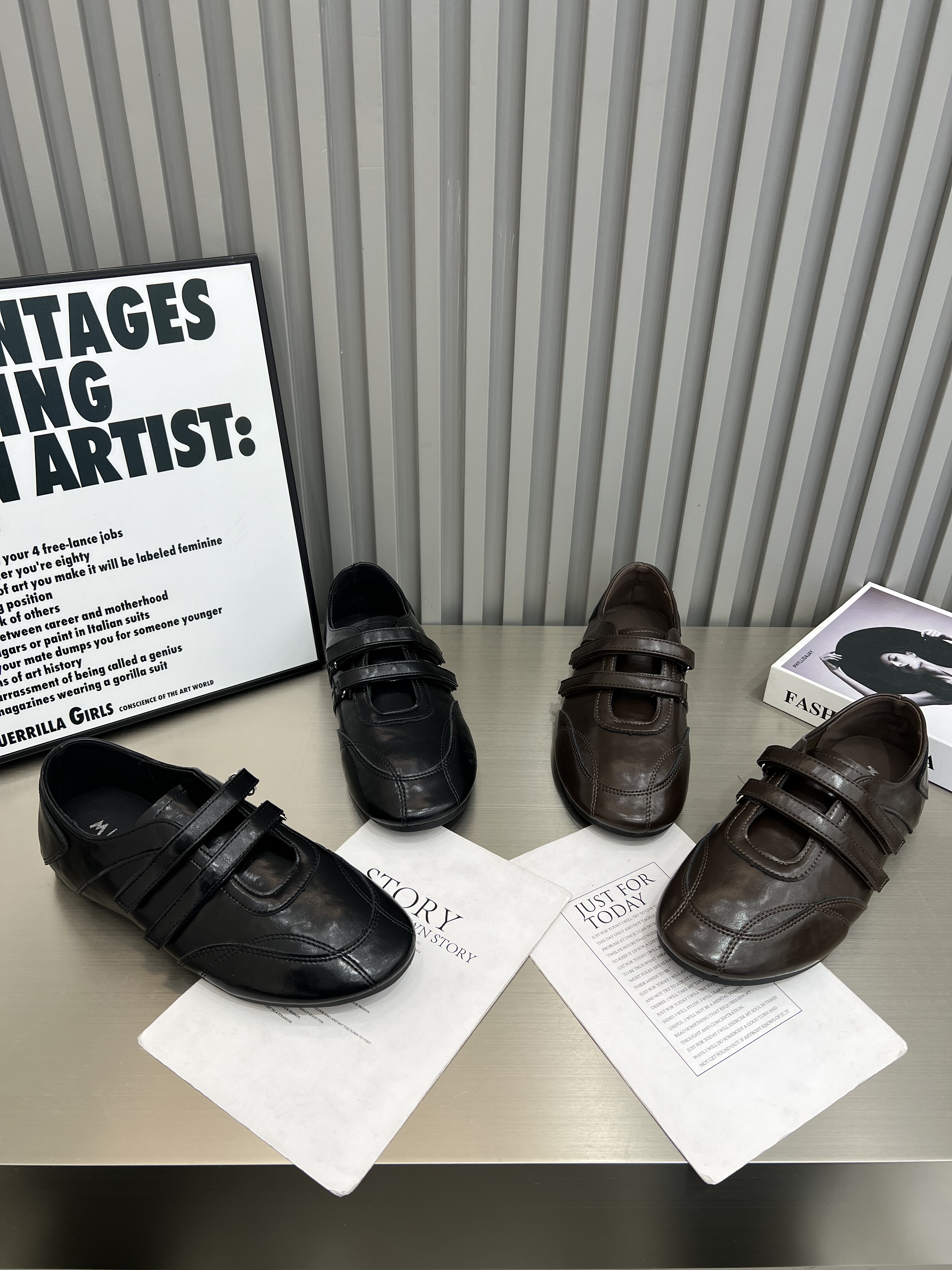 真皮魔术贴乐福鞋鞋女2026春季百搭圆头内增高单鞋英伦休闲小皮鞋,女鞋,乐福鞋（豆豆鞋）,淘宝优惠券,粉丝福利购,淘宝优惠卷