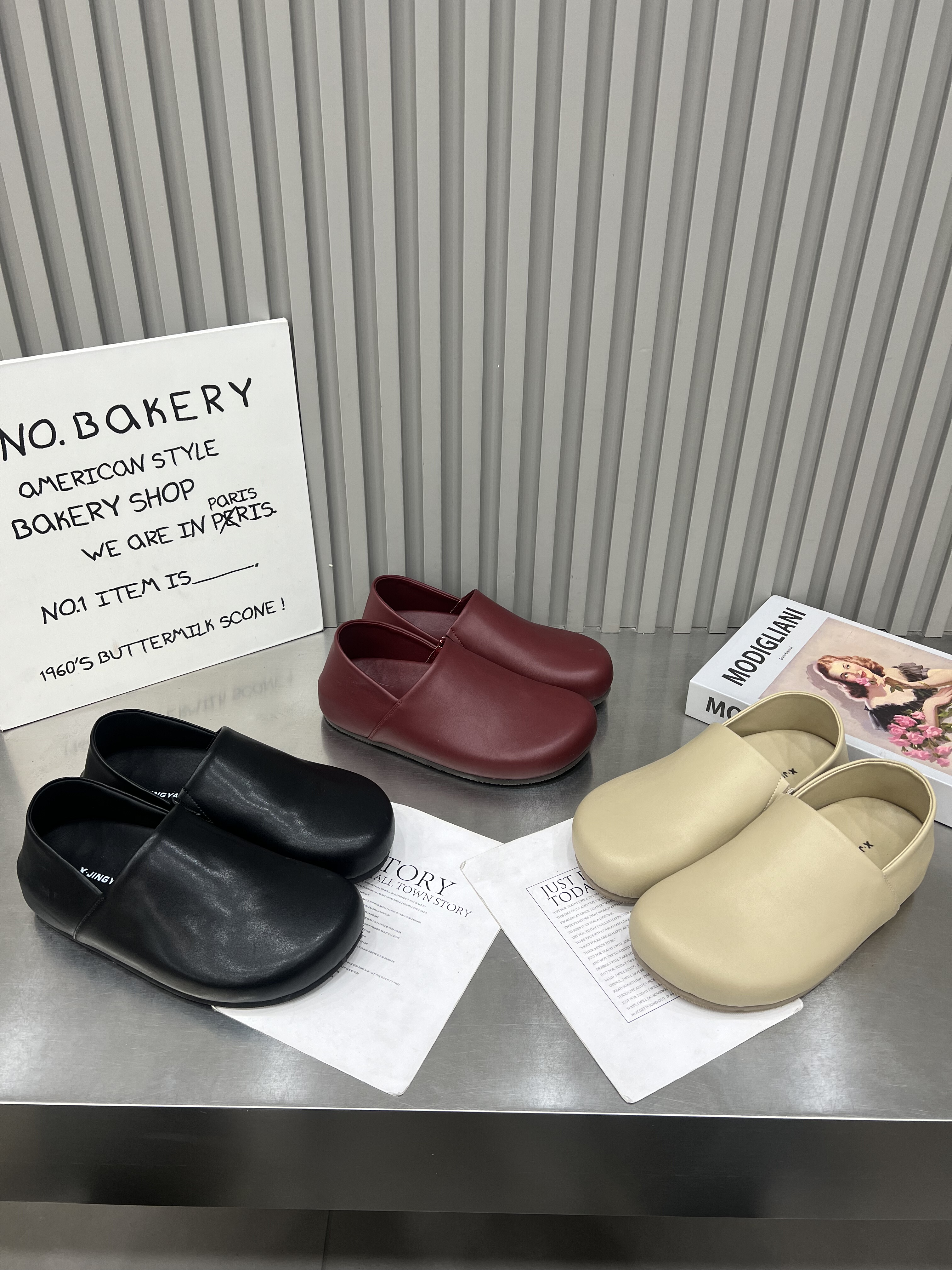 真皮厚底乐福鞋女2026春季百搭一脚蹬懒人豆豆单鞋复古休闲奶奶鞋,女鞋,乐福鞋（豆豆鞋）,淘宝优惠券,粉丝福利购,淘宝优惠卷