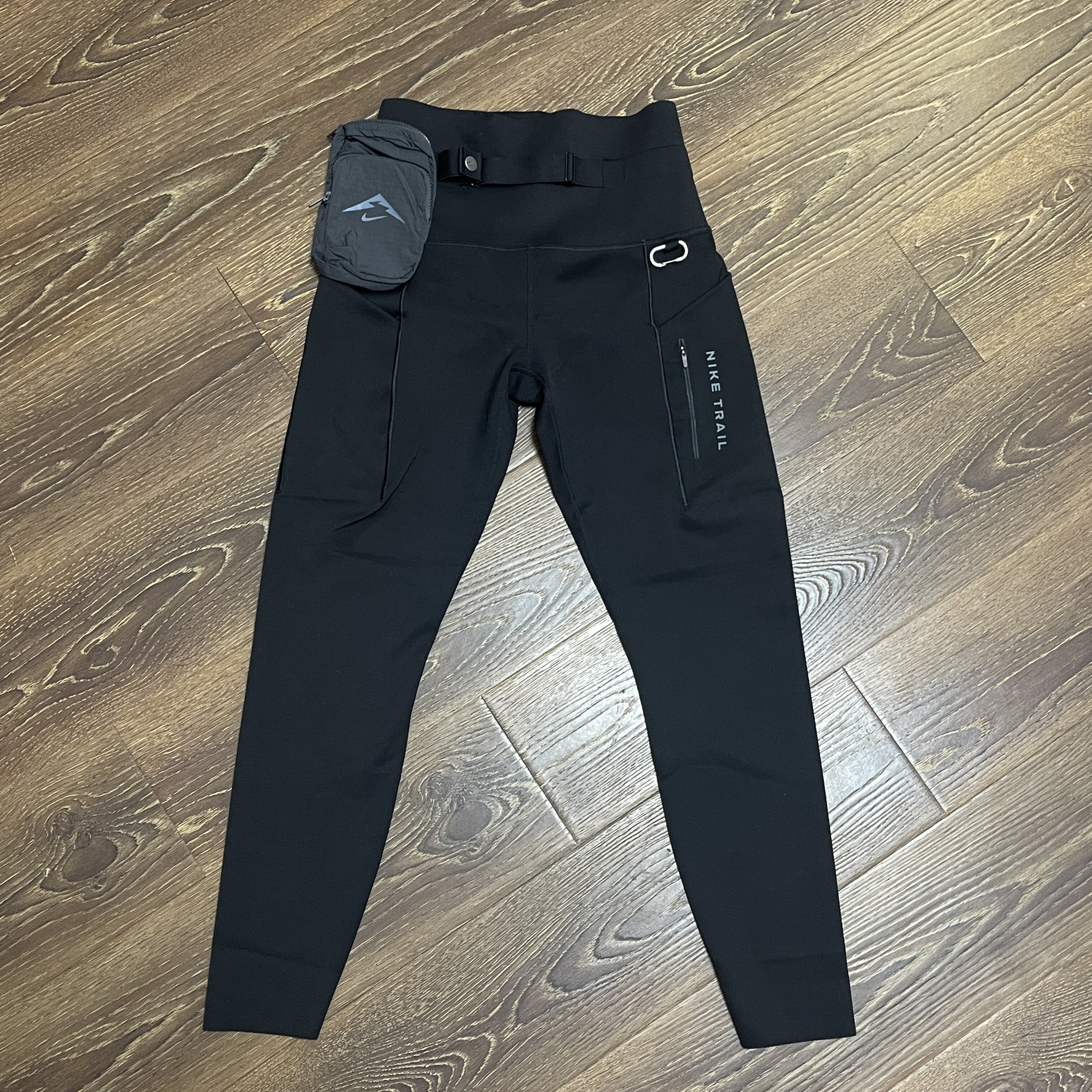 Nike耐克Dri-Fit速干紧身裤GO怒放女子中腰口袋九分提臀裤FN2665