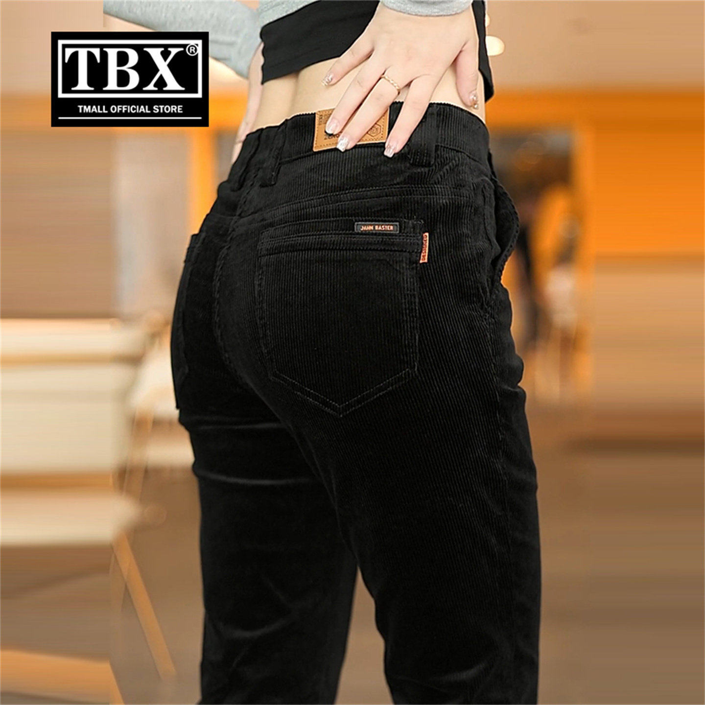 高端休闲裤男士2026新款秋季男裤加绒加厚直筒灯芯绒裤子男款冬装,男装,休闲裤,淘宝优惠券,粉丝福利购,淘宝优惠卷