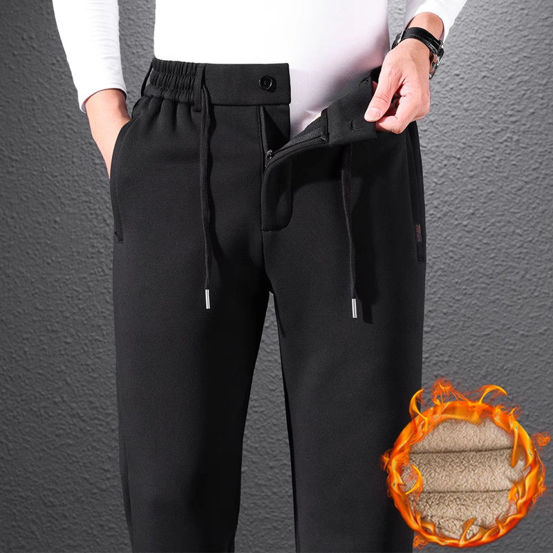意大利羊羔绒超厚男裤中年宽松加绒加厚休闲裤秋冬季保暖运动棉裤,男装,休闲裤,淘宝优惠券,粉丝福利购,淘宝优惠卷