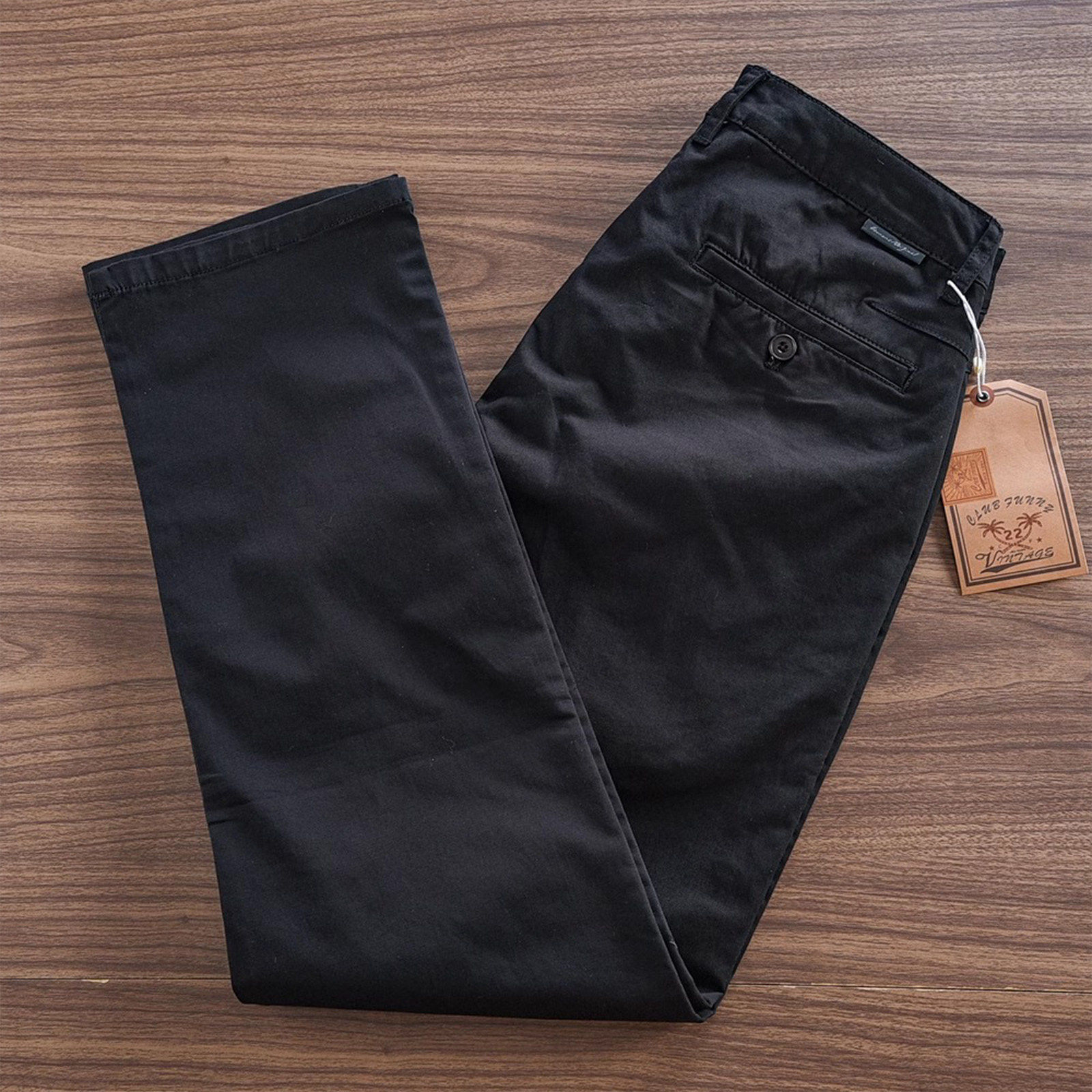 ZIQQO~惊喜 闭眼入！纯色微弹直筒休闲裤男秋冬厚款中腰工装长裤,男装,休闲裤,淘宝优惠券,粉丝福利购,淘宝优惠卷