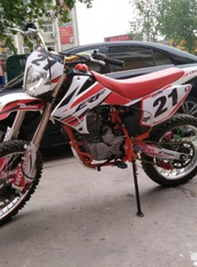 贵尊战斧终结者Z1 Z2 Z3猎鹰歼5越野摩托车黑色贴花贴纸车贴画8