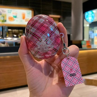 菱格西太后适用华为freebuds6保护套ins风7i高级感freebuds6i耳机套5/4e格纹clip2小众pro3挂件女pro4轻奢SE3