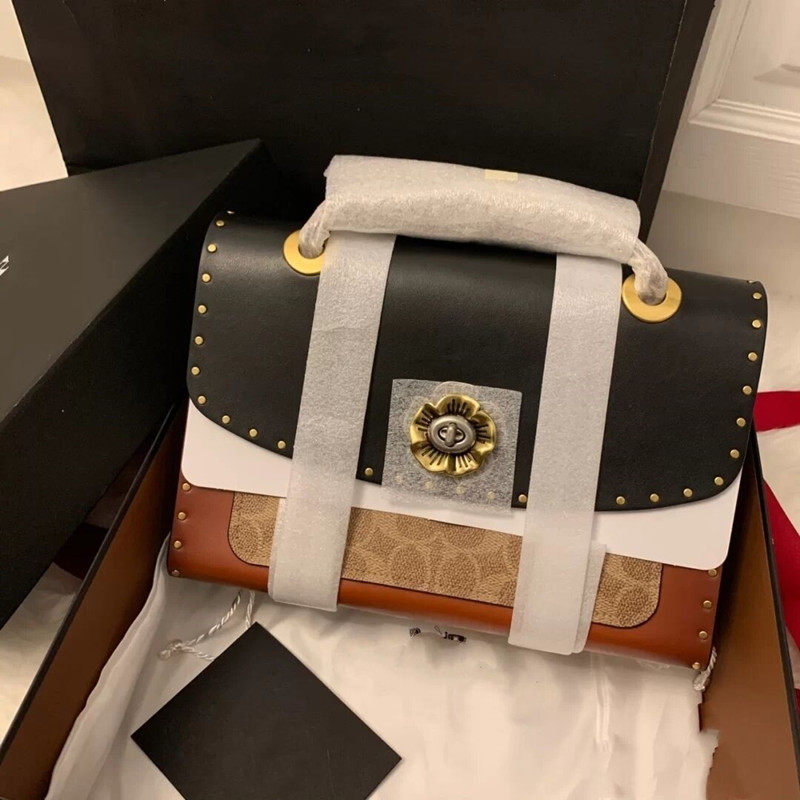 真皮女包2021秋冬新款百搭斜挎戴妃包手提托特包小香风菱格链条包