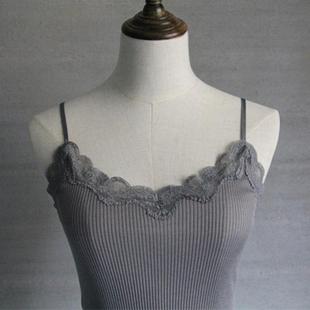 top vest for ladies camisole lingerie silk Knitted