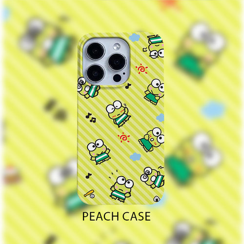 可爱古早Keroppi大眼蛙平铺适用苹果16promax/15手机壳iPhone14/13/12/11OPPO小米红米vivo一加真我