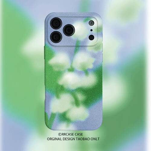 朦胧铃兰氛围艺术生清新ins小众适用苹果17promax16手机壳iPhone151413/12华为荣耀OPPO小米红米vivo一加真我