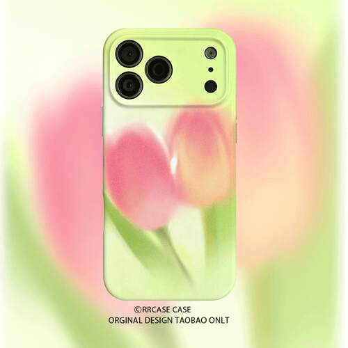春日郁金香艺术生韩系ins小众适用苹果17promax/16手机壳iPhone151413/12华为荣耀OPPO小米红米vivo一加真我
