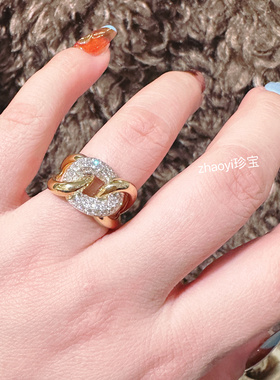 时髦单品～18k金钻石戒指  定金